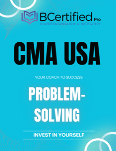 CMA Problem Solving