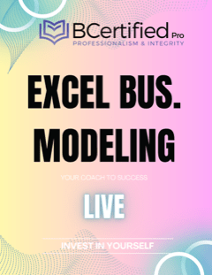 Excel Business Modeling