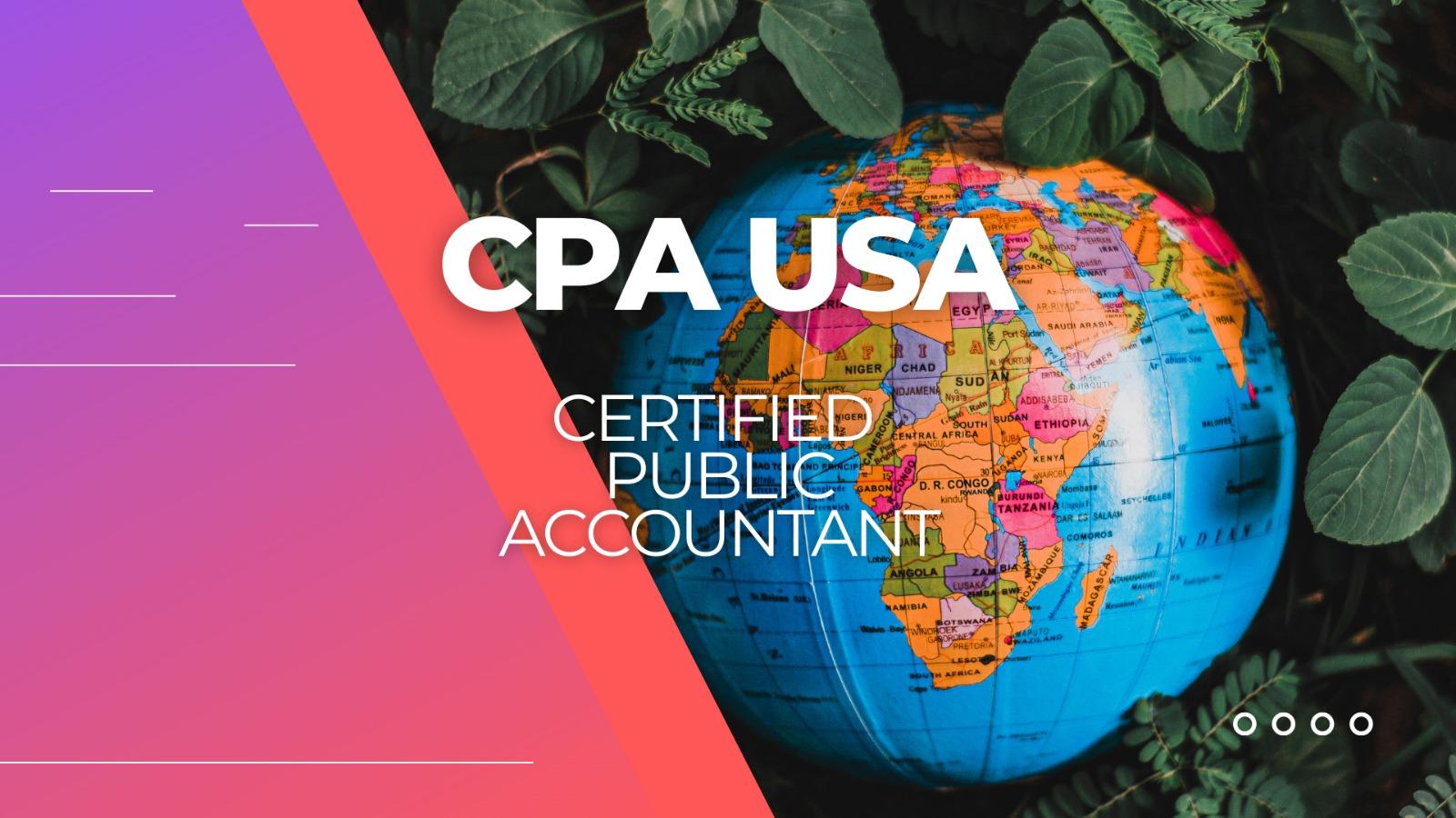 CPA U.S.A. Certified Public Accountant - BCertified Pro